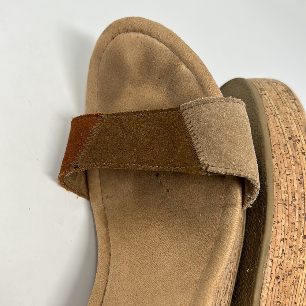 Minnetonka Brown Suede Patchwork Leather Fringe W… - image 8